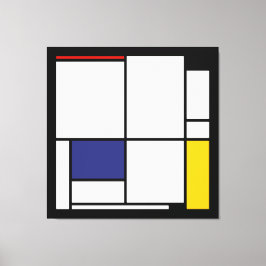 Lienzo Piet Mondrian, Tableau 1