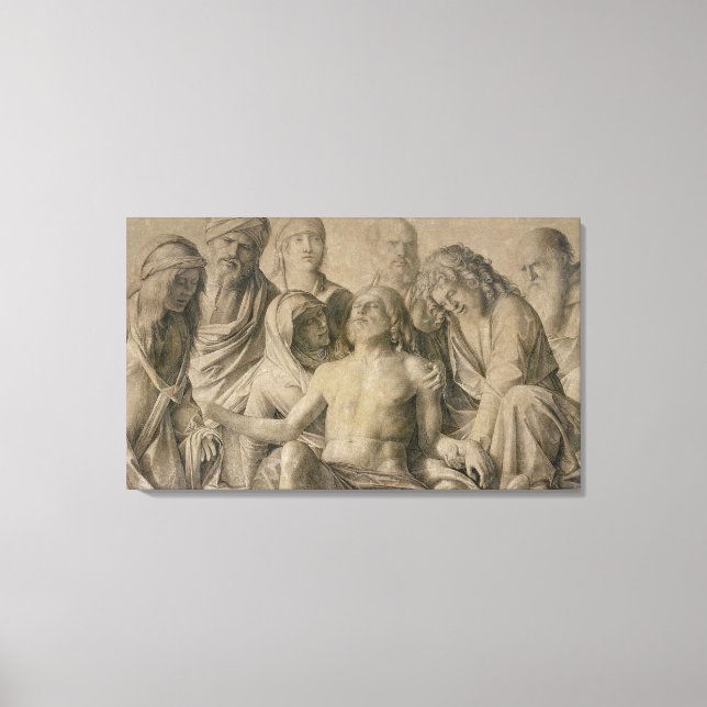 Lienzo Pieta, el Cristo muerto (Anverso)