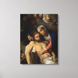 Lienzo Pietà (María y Jesús) (por Adam Elsheimer)
