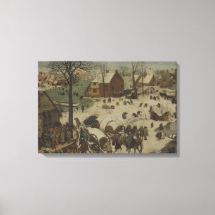 Lienzo Pieter Bruegel el anciano - Numeración en Belén
