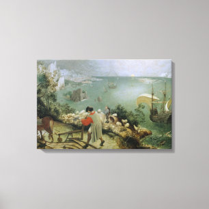 Lienzo Pieter Bruegel, el anciano y paisaje otoñal de Ica