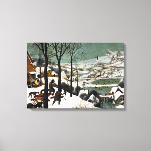 Lienzo Pieter Bruegel, el cazador mayor en la nieve