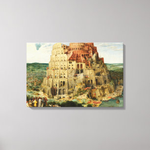 Lienzo Pieter Bruegel el mayor - La Torre de Babel