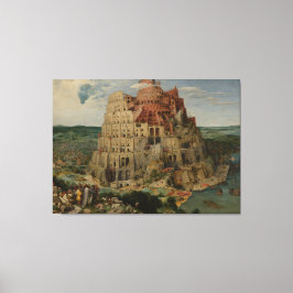 Lienzo Pieter Bruegel la torre mayor de Babel