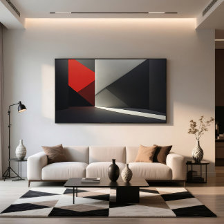 Lienzo Pieza abstracta moderna electrónica