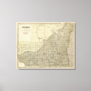 Lienzo Pieza del sur de Wisconsin