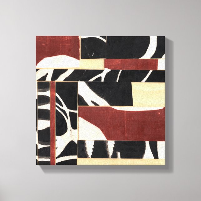 Lienzo Piezas y piezas II (Anverso)