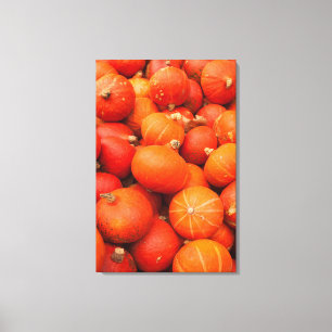 Lienzo Pila de calabazas pequeñas, Alemania