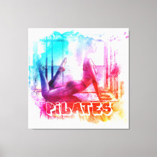 Lienzo Pilatos de pintura de acuarela