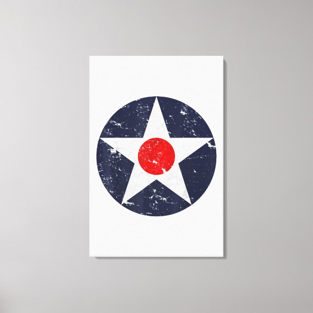 Lienzo Piloto de aviones militares de época de la Segunda (Anverso)