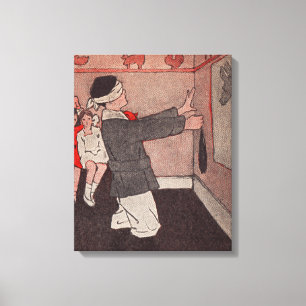 Lienzo Pin the tail Donkey