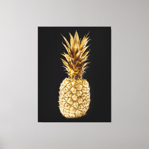 Lienzo Piña dorada