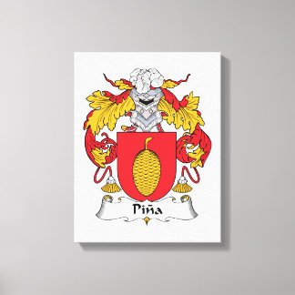 Lienzo Pina Family Crest