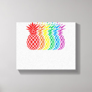 Lienzo Piñas arcoiris Aloha Mes del Orgullo Gay Hawai