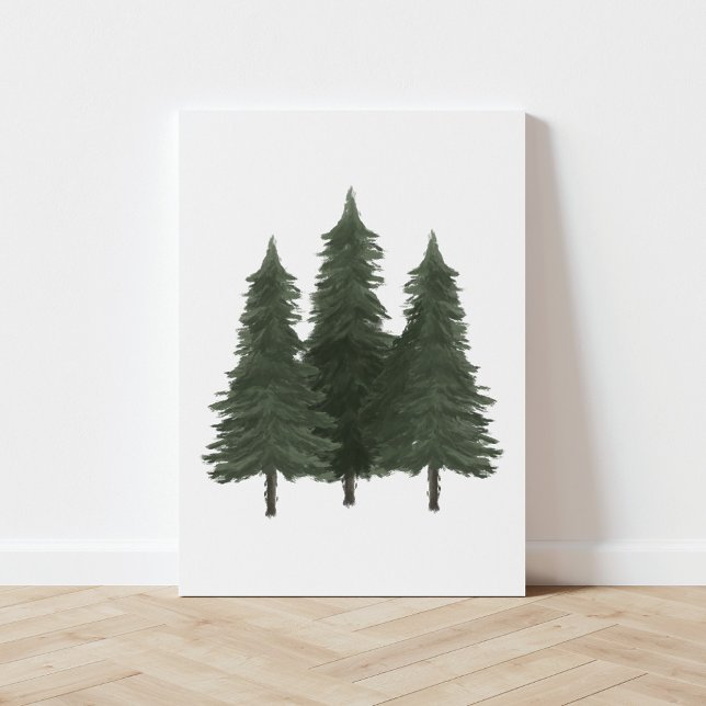 Lienzo Pine Trees Woodland (Subido por el creador)