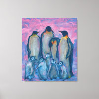 Pingüinos emperadores, Padres de la Antártida y Ni