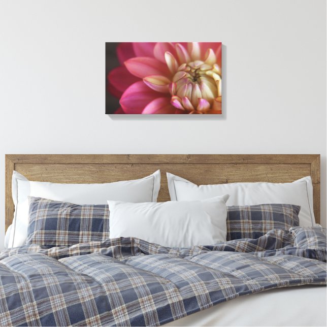 Lienzo Pink Dahlia (Insitu(Dormitorio))