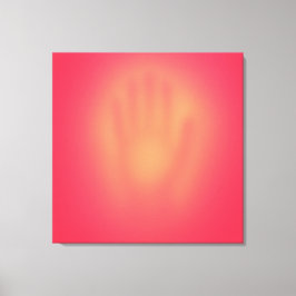 Lienzo Pink Hand