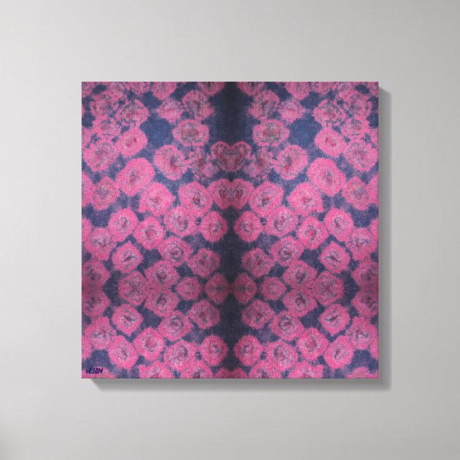 Lienzo Pink Poppies Stretched Canvas Print (Anverso)