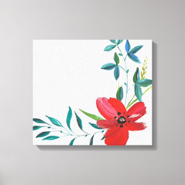 Lienzo Pintado a mano | Zazzle_Growshop. (Anverso)