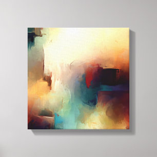 Lienzo Pintura abstracta colorida