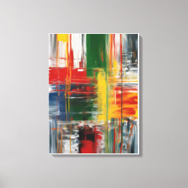 Lienzo Pintura abstracta colorida