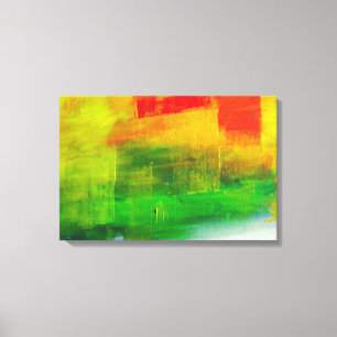 Lienzo Pintura abstracta contemporánea de Serdar Hizli