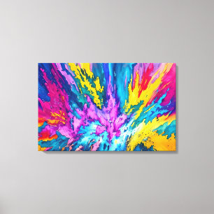 Lienzo Pintura abstracta de aceite