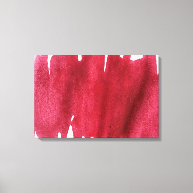 Lienzo pintura abstracta de acuarela (Anverso)