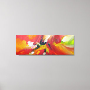 Lienzo Pintura abstracta de expresionismo