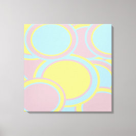 Lienzo Pintura abstracta moderna de Pastel