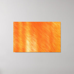 Lienzo Pintura abstracta Naranja retro 17