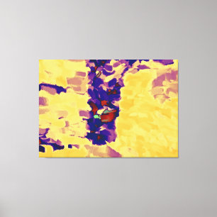 Lienzo Pintura abstracta Resumen del artículo 16