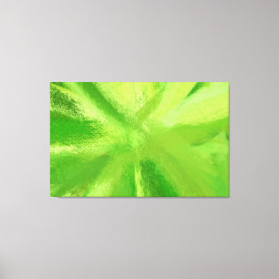 Lienzo Pintura abstracta   Verde retro 21