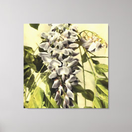 Lienzo Pintura acrílica de la glicinia del parento de esc