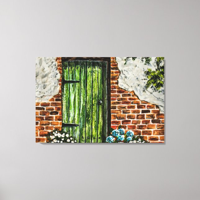 Lienzo Pintura acrílica de Sian Butler (Anverso)