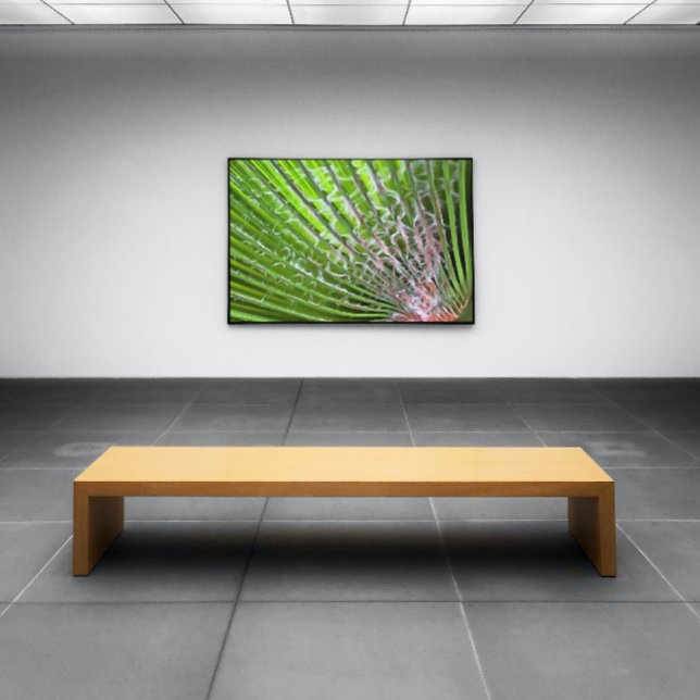 Lienzo Pintura artística de hojas tropicales de árbol de  (Subido por el creador)