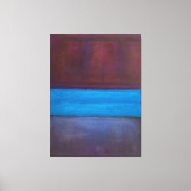 Lienzo pintura artística de Mark Rothko (Anverso)