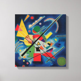 Lienzo Pintura azul de Wassily Kandinsky