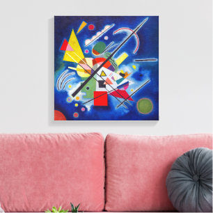 Lienzo Pintura Azul Wassily Kandinsky