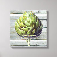 Pintura botánica de Artichoke