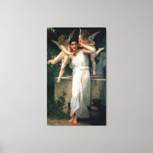 Lienzo Pintura clásica de Bouguereau de 1893 - Juventud