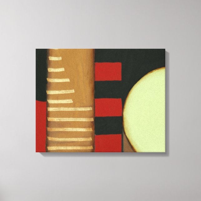 Lienzo Pintura con paneles de estilo Loft contemporáneo (Anverso)