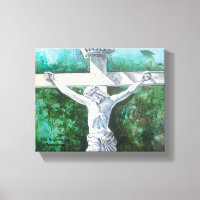 Pintura Crucifijo de Resurrección
