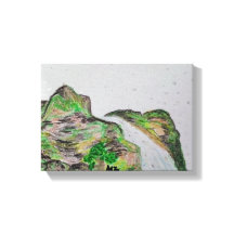 Pintura de aceite pastel en latas