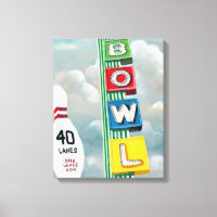 Pintura de Bowling Alley