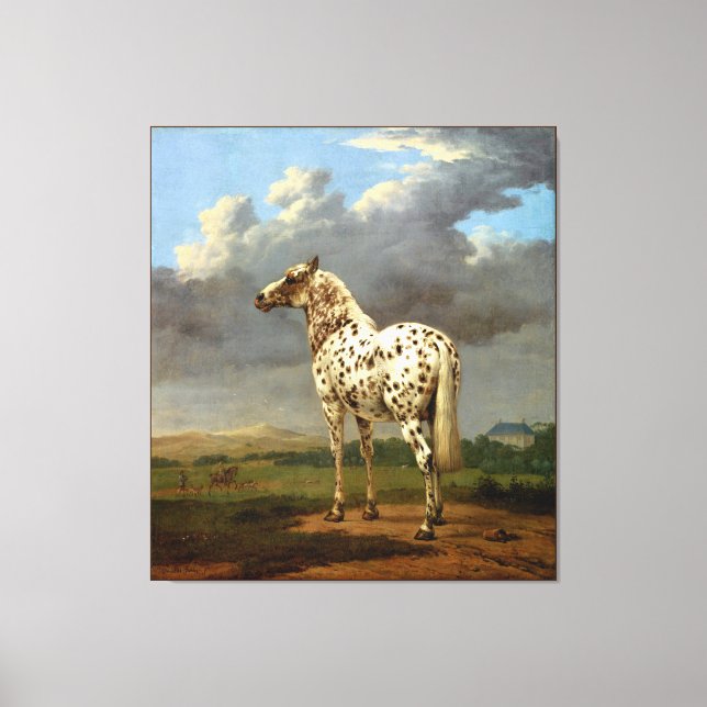 Lienzo pintura de caballo 9 (Anverso)
