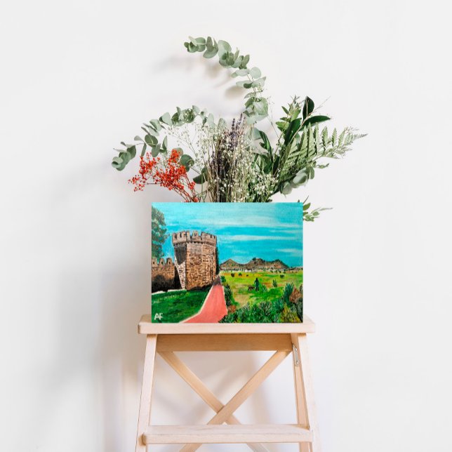 Lienzo Pintura de Castell de Benisanó por Alfred Fox (Not Actual Size)