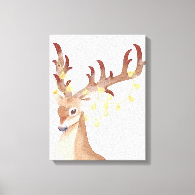 Lienzo Pintura de Deer Canvas (Anverso)