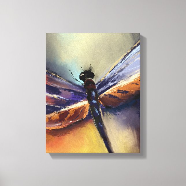 Lienzo Pintura de dragón (Anverso)